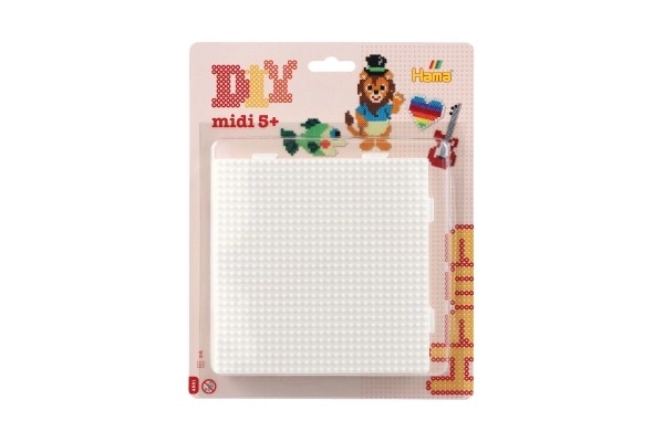 Strijkkralenmat Hama - Verbindingsvierkant 4 stuks op kaart 20x24x3cm