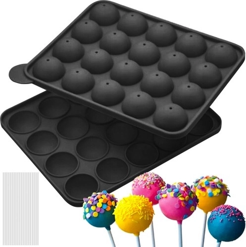 Siliconen vorm voor bakken/vriezen van cookies, taarten en lolly’s