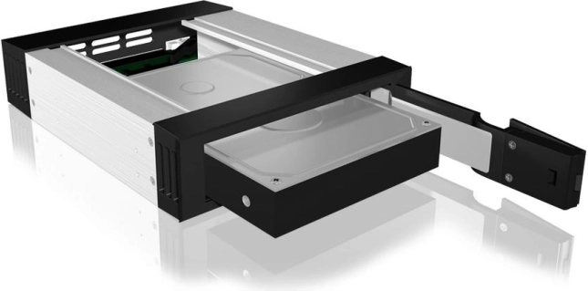 Wisselbay voor 3,5" SATA HDD naar 5,25" bay