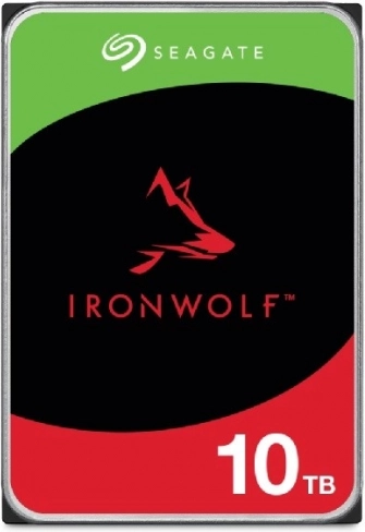 Seagate IronWolf 10 TB interne harde schijf voor NAS 3,5" 256 MB cache