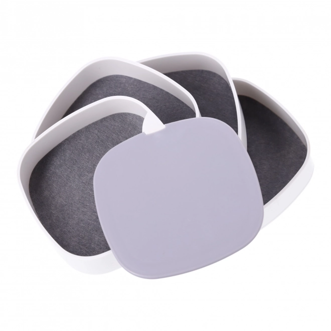 Meerniveau juwelendoos, premium organizer - wit