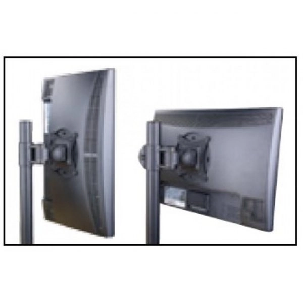 Dubbele bureaustandaard LCD/LED 13-27 inch 2x10 kg