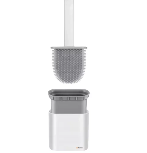 Siliconen toiletborstel voor badkamer