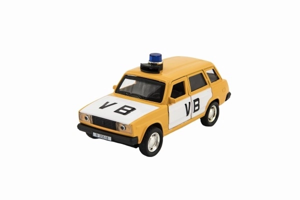 Politieauto VB Lada met terugtrekmotor, licht en geluid