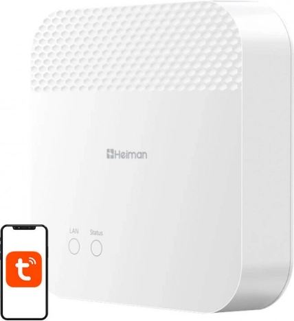Slimme gateway HEIMAN Zigbee / Wi‑Fi voor TUYA Smart Life