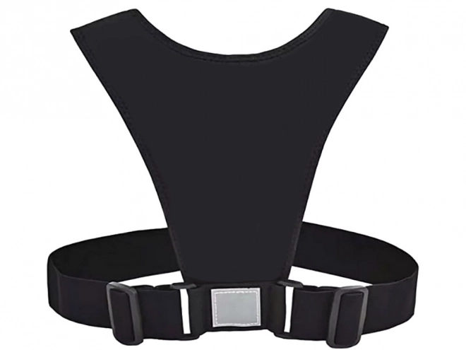 Sportieve hardloopvest met reflecterende elementen en telefoonhouder