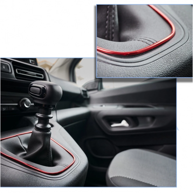 Autointerieurdecoratie 5m rood