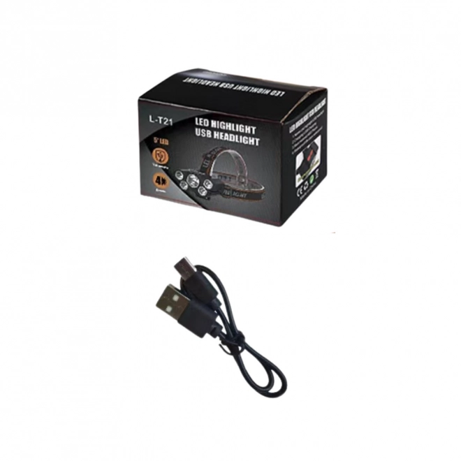LED hoofdlamp met 4 modi