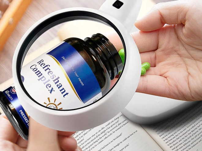Cosmetische loep met LED verlichting