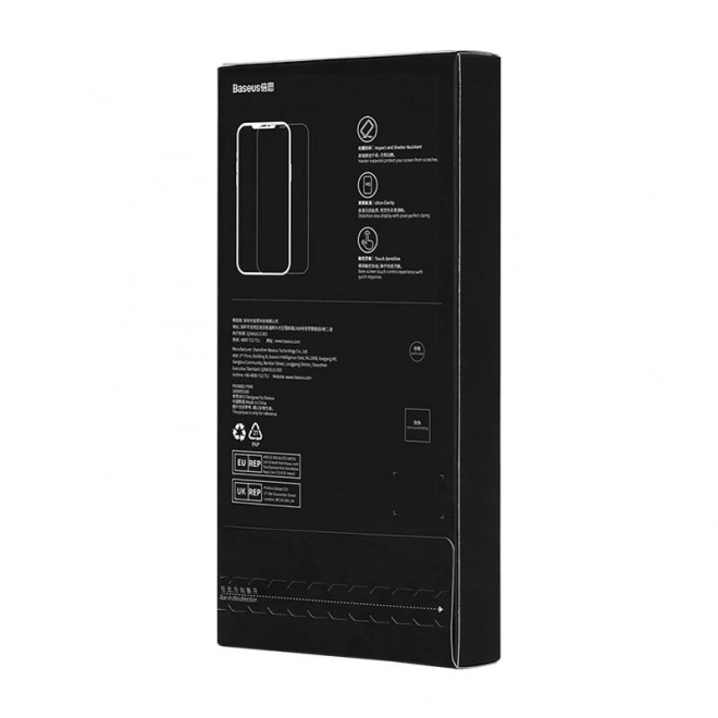 Gehard glas Baseus 0,3 mm voor iPhone 11/XR