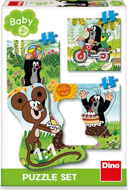 Krtek op de weide 3-5 baby puzzel
