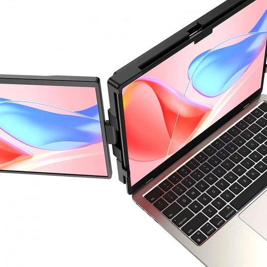 Eenvoudige uitbreiding van je werkruimte bij een laptop