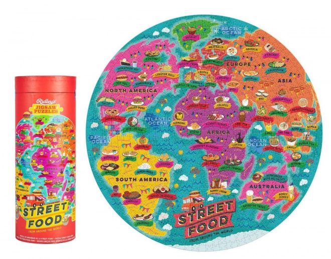 Puzzel voor fijnproevers 1000 stukjes Ridley's Games