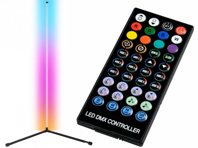 Hoek RGB LED lamp met afstandsbediening en app