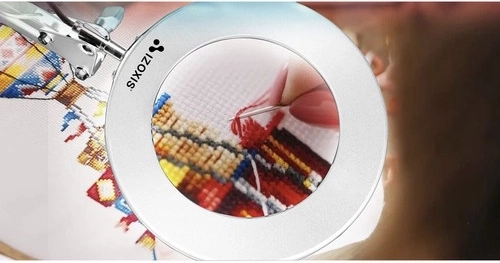 Glazen lens 3× voor perfect scherpe details