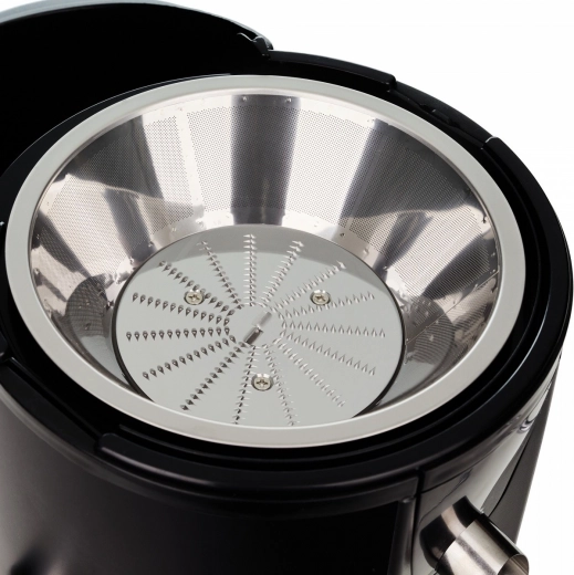 Helder sap dankzij roestvrijstalen microfilter