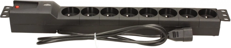 Acht stopcontacten type E