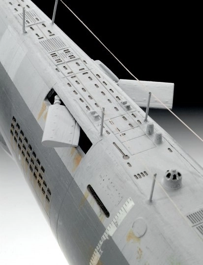 Plastic model Duitse onderzeeër TYPE XXI 1/144