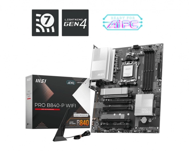 Moederbord MSI Pro B840-P WiFi AM5