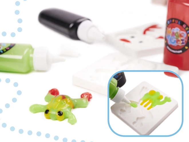 Creatieve set voor het maken van 3D diertjes