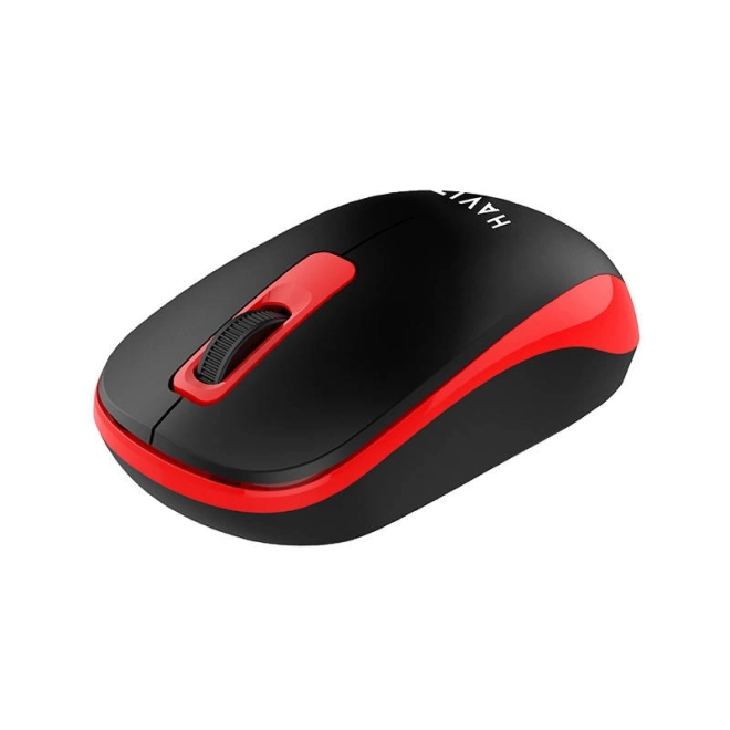 Universele draadloze muis Havit MS626GT (zwart en rood)