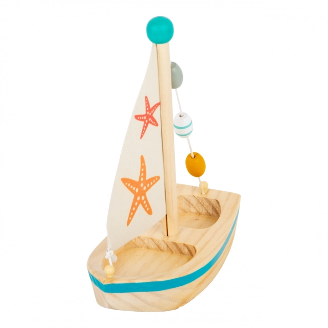 Small Foot Water speelgoed zeilboot zeester