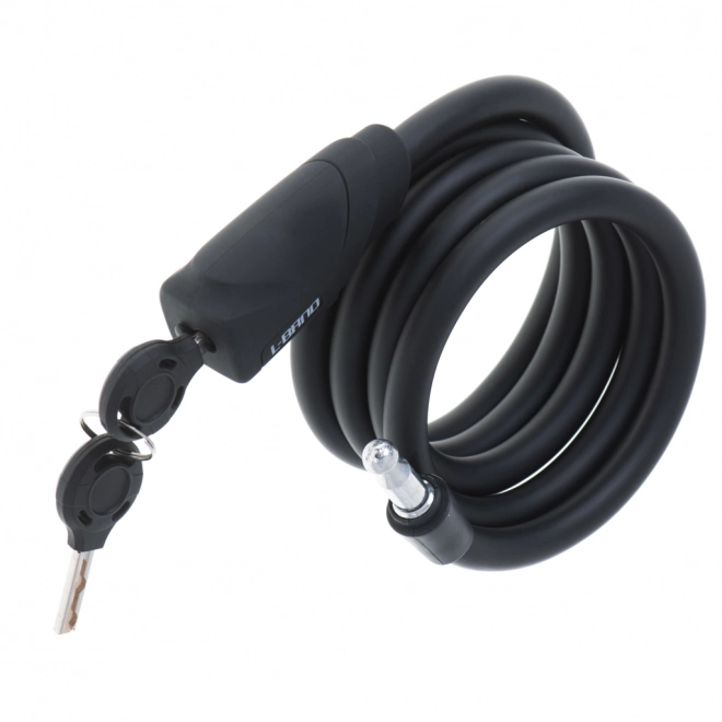 Veiligheidsslot voor fiets met lange spiraal - 150 cm