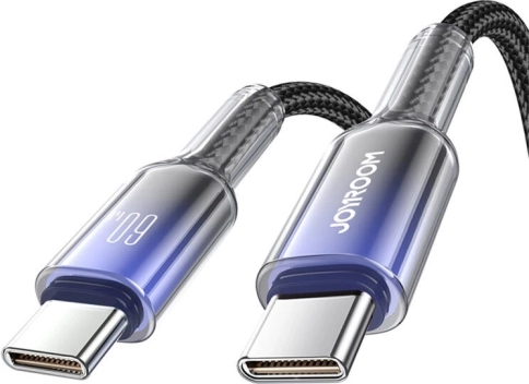Joyroom USB‑C kabel 60 W, 1,2 m zwart
