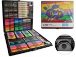 Schilder- en tekenset in koffertje 288 stukken