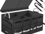 Textiele kofferbakorganizer XTROBB met deksel, 50 l