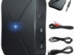 Bluetooth audio-ontvanger en -zender 2-in-1