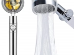 Douchekop met Turbine en Vervangbaar Filter