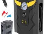 Draagbare autocompressor 12 V 120 W, 150 PSI met manometer