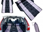 Opblaasbaar matras voor de auto 180x120cm zwart