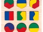 Bino houten puzzel geometrische vormen