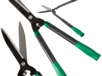 Telescopische heggenschaar met ergonomische handgrepen