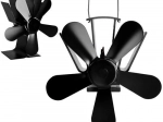 Haardventilator met 5 bladen zonder voeding