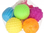 Sensorische ballen voor kinderen, set van 6 in net