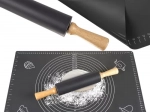 Siliconen bakmat 70 × 50 cm met deegroller RUHHY