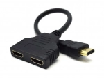 Tweepoorts passieve HDMI-splitter