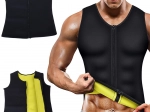 Heren neopreen fitness T‑shirt voor training