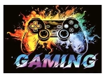 Beschermende gaming vloermat voor onder de stoel 50 × 80 cm