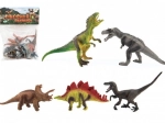 Set van kunststof dinosaurussen 15–18 cm, 5 stuks