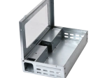 Levend vangende val voor muizen en ratten 26 × 16 × 6 cm van verzinkt staal