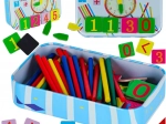Educatieve set voor het leren van klokkijken en rekenen voor kinderen