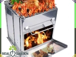Opvouwbare rocket campingkachel met grill