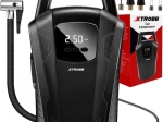 XTROBB 12V autocompressor met digitale manometer en LED-zaklamp