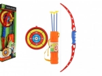 Kinderboogschietset met doel en pijlen met zuignap