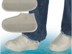 Waterdichte siliconen overschoenen M, grijs (EU 35–38)