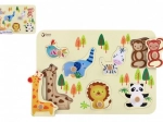Houten puzzel ZOO voor kinderen